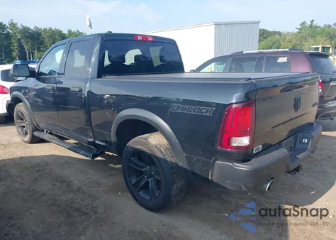 2021 Ram 1500 Classic Warlock 4X4 6'4 Box из США, поврежденный, VIN 1C6RR7GT3MS538585